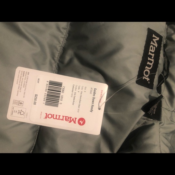 Marmot Guides Down Hoody Jacket Men’s Small 250$$. - Picture 7 of 8